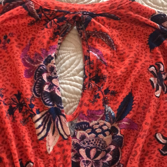 Free people size small keyhole knit top - Picture 4 of 4